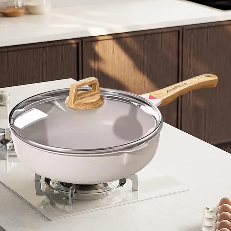 Shangheng Non-stick Ceramic Glaze Multi-functional Wok