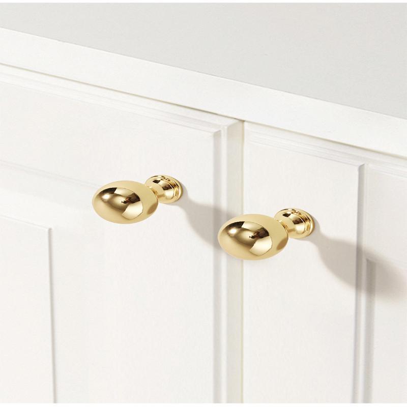 Aluminum Alloy Furniture Knobs Rustproof Waterproof Surface Classic Design for Cabinet Drawer Dresser Bathroom Kitchen Furniture