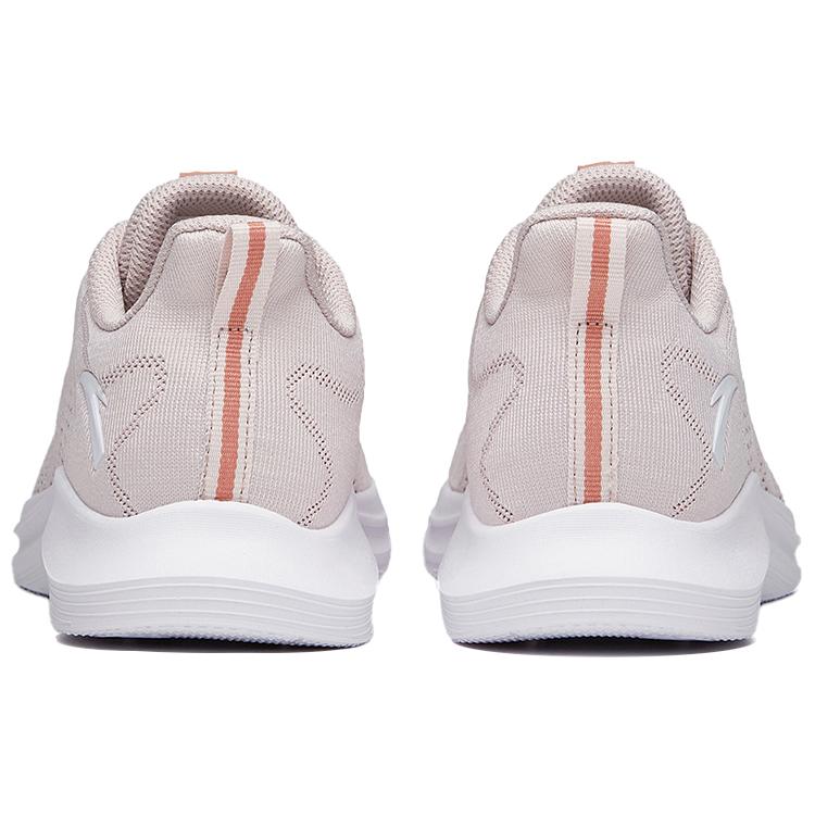 Anta Running Collection Breathable, Lightweight, And Abrasion Resistant Low top Running Shoes Women's Lotus Gray Sports 122025570-3