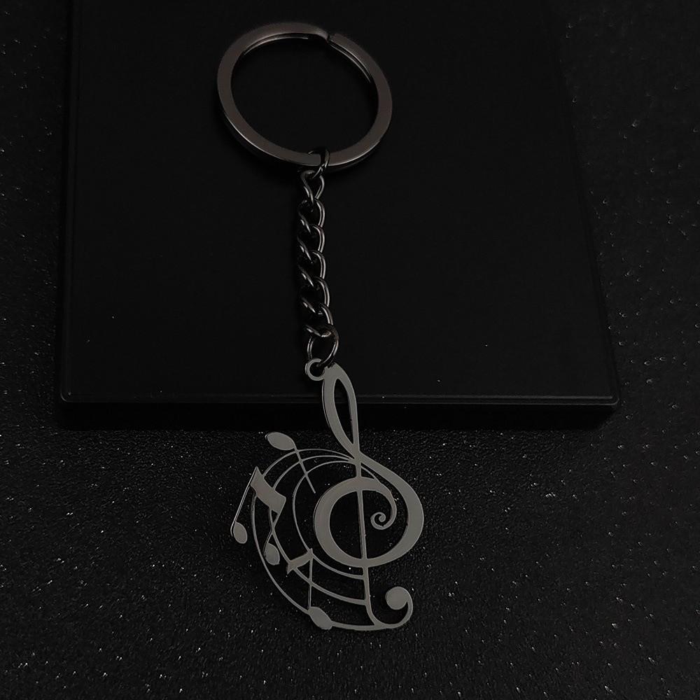 Lightweight Treble Clef Necklace Hollow Design Musical Note Charm Pendant Jewelry  Music Lovers