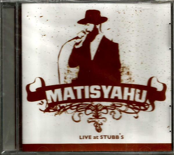 

CD MATISYAHU - LIVE AT STUBB S 82876757732 Epic 2005 Colombia Reggae, Ska & Dub Used