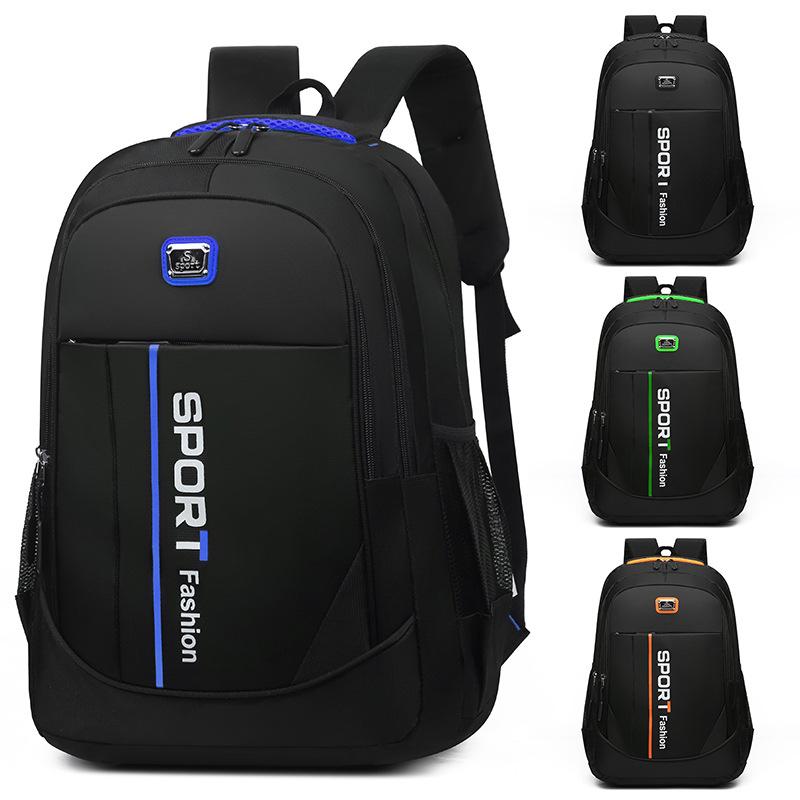 Schoolbag wholesale new backpack simple casual large capacity business backpack commuter computer bag fashionable male student schoolbag