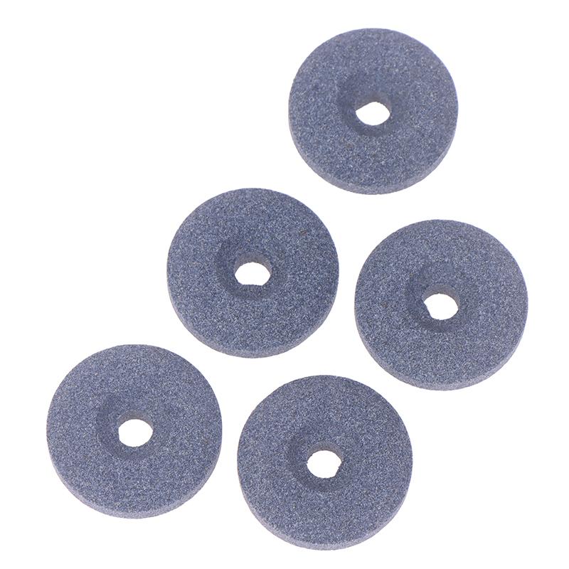 5Pcs 3Cm Grey Sharpener Stones Electric Motorized Knife Sharpener Accessories Kitchen Tool Sharpener Replacement Grinding Wheel