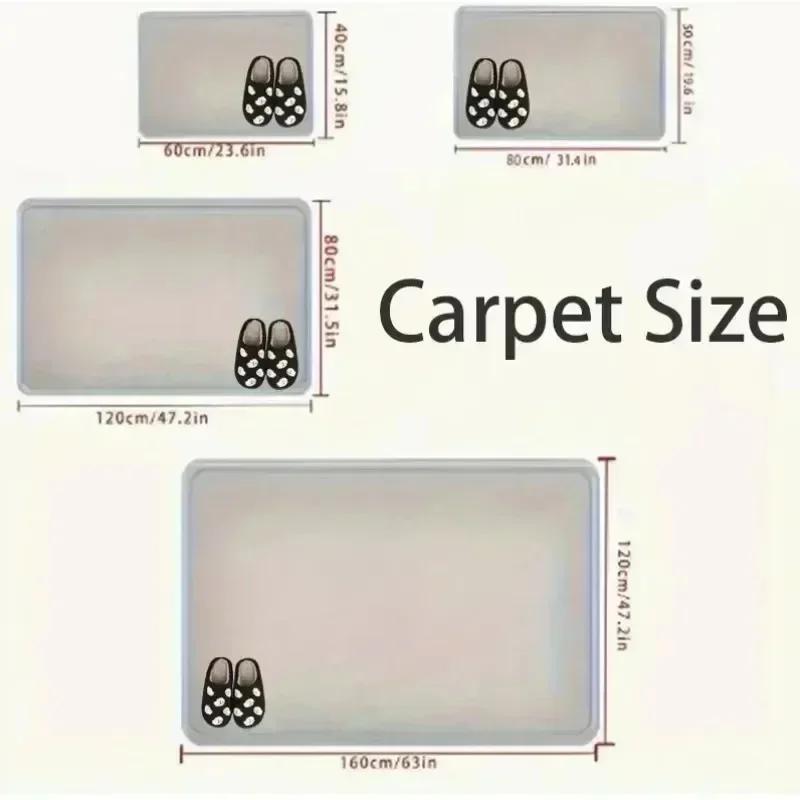 Sofa Coffee Table Carpet Nordic Style Large Area Rug Soft Bedroom Non-Slip Floor Mat Modern Simple Living Room Decorated Carpets