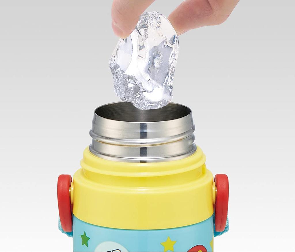 Skater Stainless Steel Water Direct Paw Kids' Bottle, Drinking, 470ml, Patrol, Boys', SDC4-A