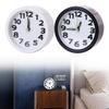 Square Round Alarm Clock Small Silent Table Alarm Clock Wake Up Clock Battery Powered Portable Alarm Clock