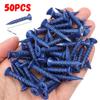 Concrete Cross Flat Head Screws Carbon Steel Self Drilling Screws High-Strength Self Tapping Screw Kit Woodworking Fasteners Set