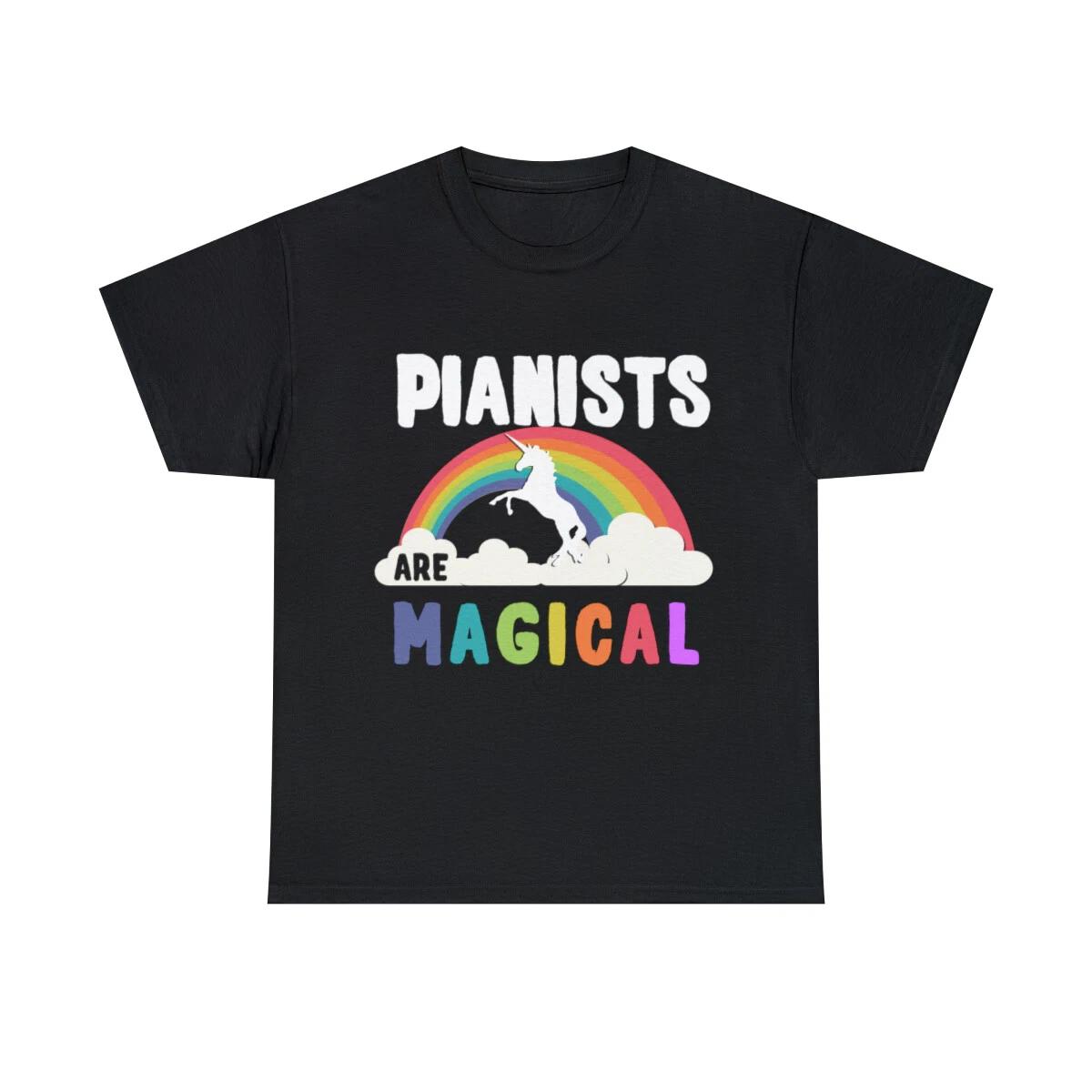 

Pianists Are Magical Graphic Tee Shirt, S-5XL 2XL