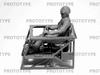 ICM WWII Allied Forces Seated Pilot Plastic Model 32112 1/35 (British, American, Soviet)