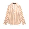 Fashion Style 2024 Spring New Women's Clothing Dignified Sense of Design All-Matching Striped Shirt 9878098 172