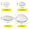 Wall Decor Imitation Stainless Steel Goose Egg Stone Wall Decoratio Creative Water Droplet Wall Decor Pendant Home Hotel Hanging