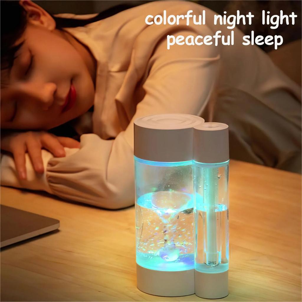Waterspout 500ML Cool Mist Humidifier with Colorful Night Light