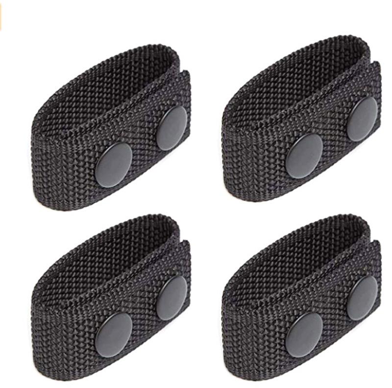 2/5PC Outdoor EDC Tactical Belt Loop Nylon Belt Meson Belt Gear Buckle Snap Buckle
