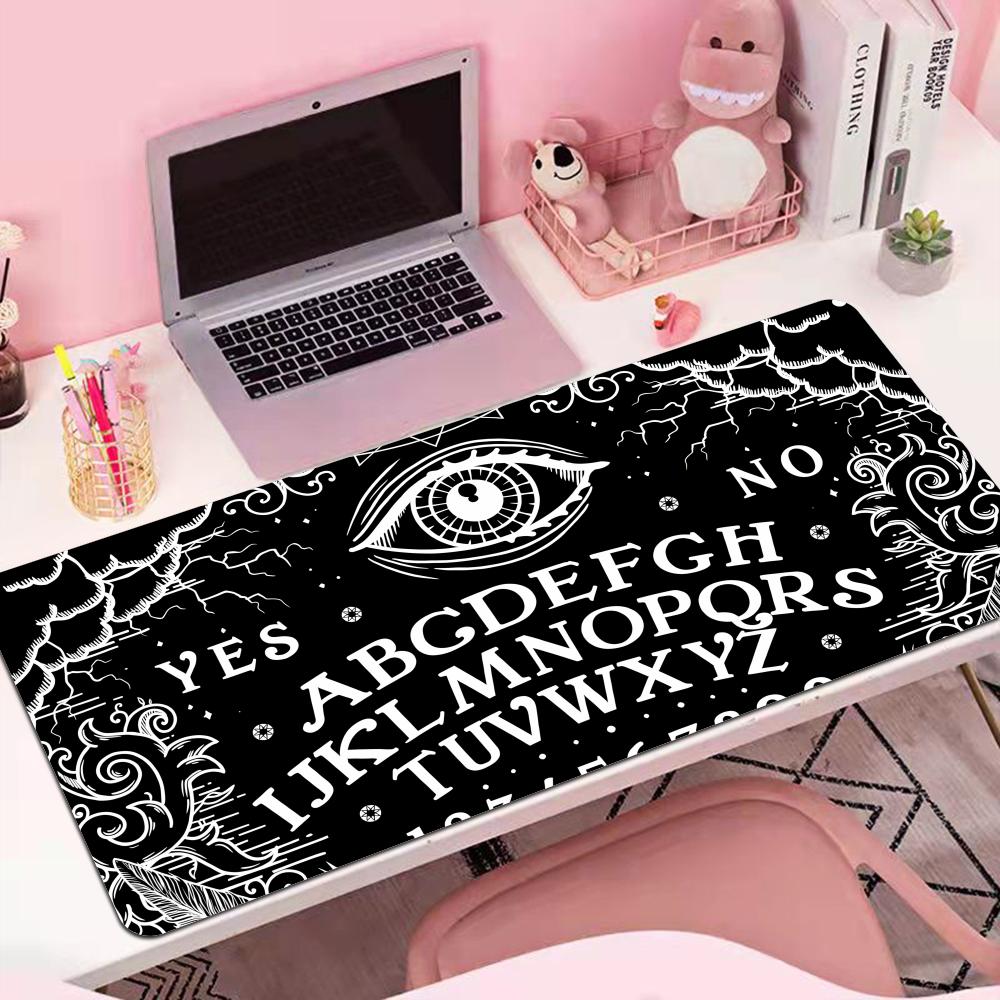 Ouija Boards Mouse Pad Gaming Mousepad Abstract Large 800x400mm 2024 New Model Mousemat Gamer Xxl Mause Carpet Pc Desk Hybxaxc