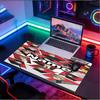 Personalizowana podkładka pod mysz z motywem Jujutsu Kaisen z imieniem, Mata na biurko do laptopa PC, Dekoracyjna mata na biurko do domu, Podkładka pod klawiaturę, Prezent