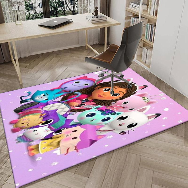 Colorful Friends Dollhouse Carpet, Chair Rug,Rug for Office Bedroom living rooms, Doormat decor Fan Gift Christmas Gift