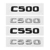 For W203 W204 C-Class C36 C55 C63 C200 C220 C230 C250 C260 C300 C320 C350 C420 C450 C550 Tailgate Emblem Rear Logo Sticker