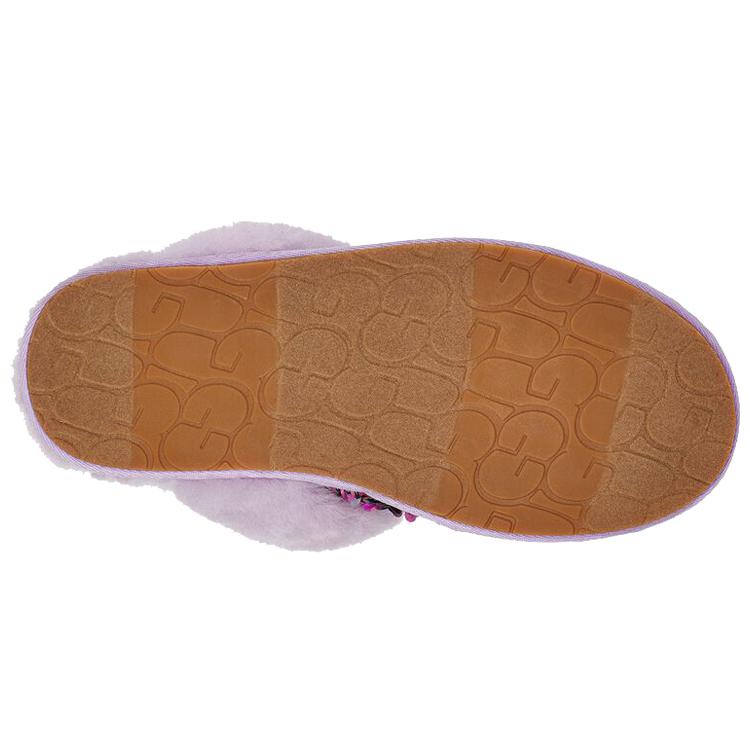 UGG Scuffette II Stellar Pailletten Stilvolle Sandale Damen Hellviolett 1112304-LFST