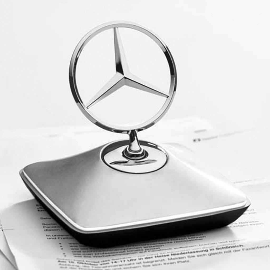 Genuine Paperweight Chrome [Mercedes-Benz Collection]