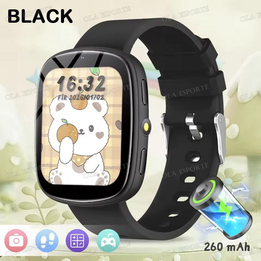 Multifunction HD Camera Smart Watch Kid Flashlight Music Sport Step GPS Tracking SOS Alarm Clock Smartwatch Holiday Gifts New