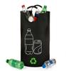 82L Oxford Cloth Aluminum Handle Recycling Bottle Storage Bag Dirty Clothes Basket Home Storage Folding Recycling Bag