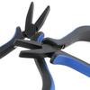 1PC Black&Blue Tape Hair Extensions Pliers Flat Shape Pliers No Teeth No Hole