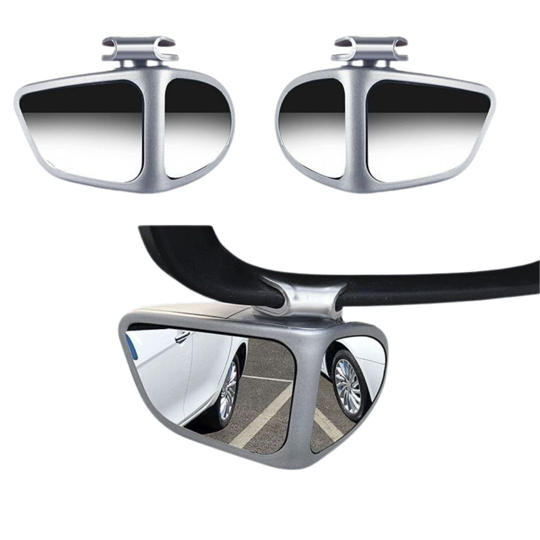I m so happy Auxiliary Mirror, Car Side Auxiliary Mirror, Rear Car, Side Mirror, Auxiliary, left and right серебряный
