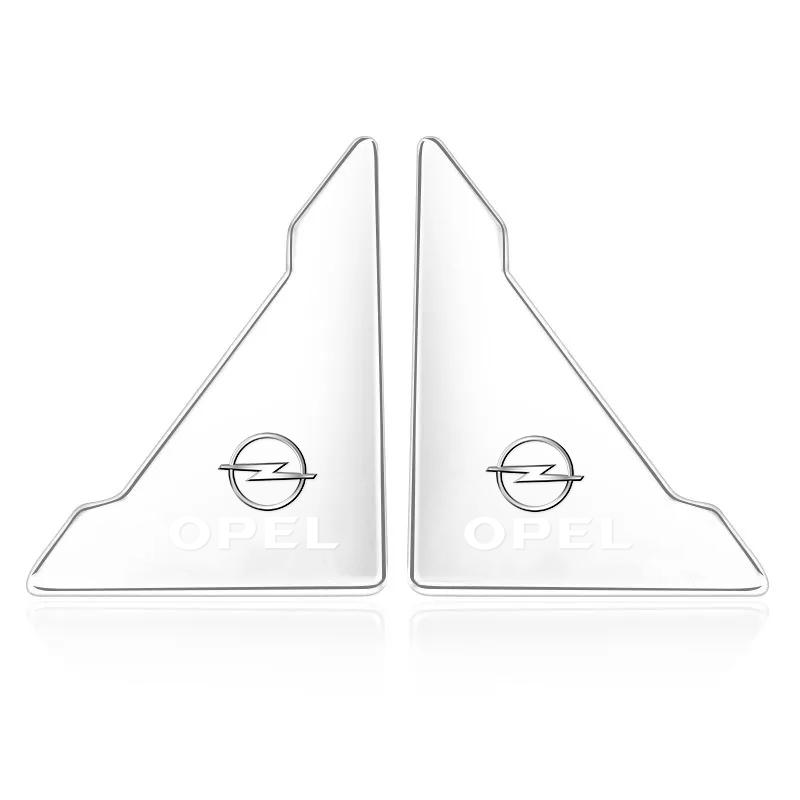 2Pcs Car Door Corner Protector Stickers Decoration For Opel Corsa D Astra Insignia Mokka Adam Combo OPC Vauxhall Vectra H G J