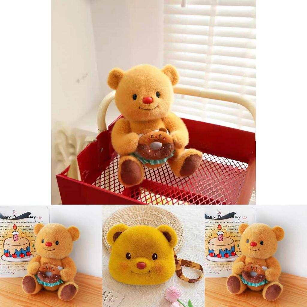 Cute Teddy Bear Plush Toy With Pp Cotton Filling For Kids Gift Special Characters Included