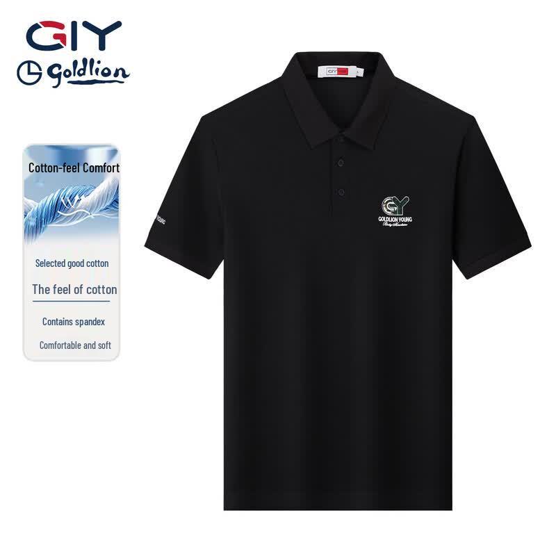 JINLILAI Men s Breathable Polo T-Shirt 3XL