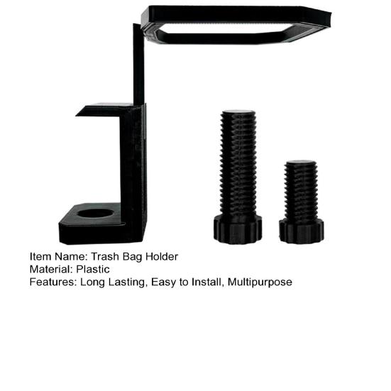 Trash Bag Holder Strong Load-bearing Universal Simple Installation Desk Hanging Garbage Bag Organizer Storage Rack