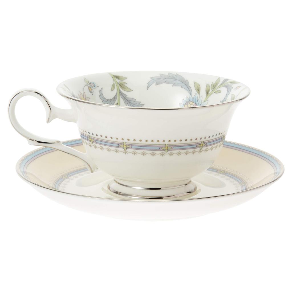 Podšálek Noritake Cup 215 ccm Jardin Fleuri Bone China & (Káva Čaj) T50717A/4910