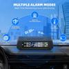 Universal T17 USB/solar TPMS 433.92MHz Sensor 0-5 Bar Car Safety Alarm System Car Tire Pressure Monitoring System Car Interior Temperature Display