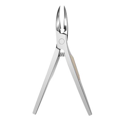 Ultra-Sharp Curved Jaw Nail Nipper with Extended Slim Tip for Deep Groove Trimming, with 68° Arc Blade for -Free Ingrown Nail Removal & Nail Care.