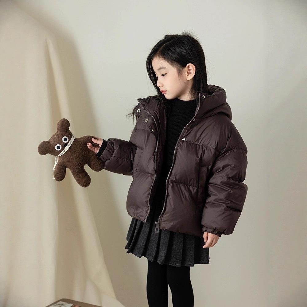 Winter Kinder Warme Daunenmäntel Herbst Kinder Baumwollgepolsterte Jacken Jungen Mädchen Kleidung Baby Kapuzen-Oberbekleidung