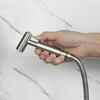 Edelstahl Toiletten Handbrause Bidet Armatur Sprühkopf Bidet Set Sprühkopf Toiletten Sprühkopf Badezimmer Selbstreinigende Dusche Shattaf Wasserhahn