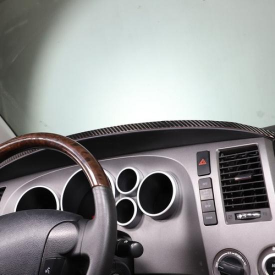 Carbon Fibre Centre Console Dashboard Trim For Toyot Tundra 2007-2013