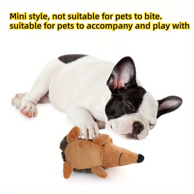 1pc Squeaky Hedgehog Plush Dog Toy cartoon Animal Plush Toy