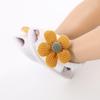 MYGGPP Sunflower Baby Princess Sandals Baby Sandals Female Small Princess Soft Bottom Summer New 0-12 Months