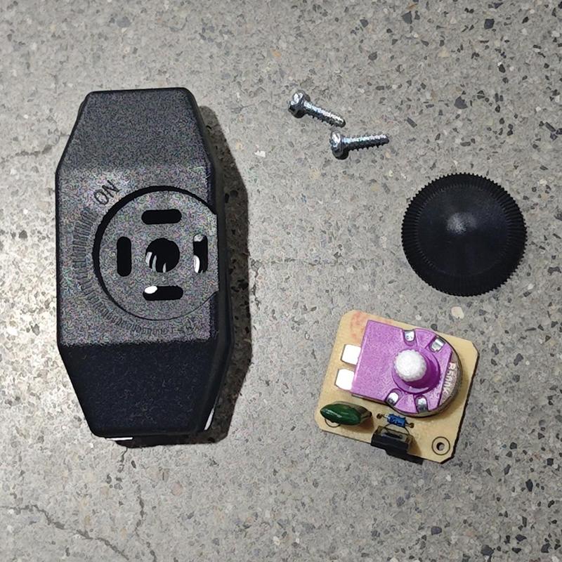 LED Dimmschalter Einstellbarer Regler Knopf Lampendimmer Schnurschalter Stecker Tischleuchte Stehleuchte Dimmung Ein Aus