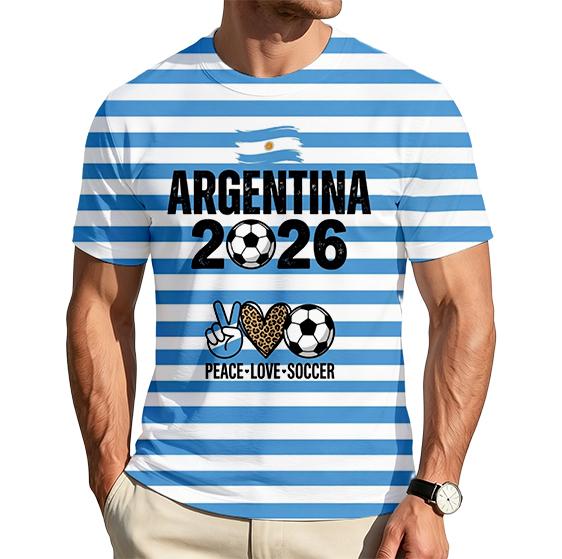 Men's Crew Neck Short Sleeve T-Shirt Norway 2026 Soccer Graphic Print Casual Fit Lightweight Tee for Everyday Wear