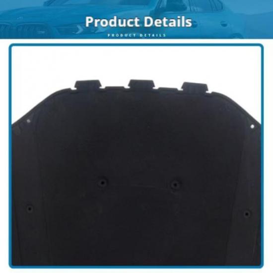 Front Hood Engine For Toyota Camry XV40 2008 2007~2011 Sound Insulation Pad Sound Insulation Cotton Cover Interior Accessories Heat Shields 2