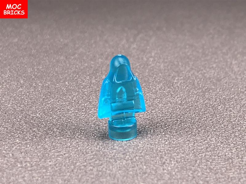 10pcs/lot MOC Bricks Figure 16478 1.8cm Mini Statue Hood Blank Model Building Blocks Custom Unprinted Dolls Kids Toys