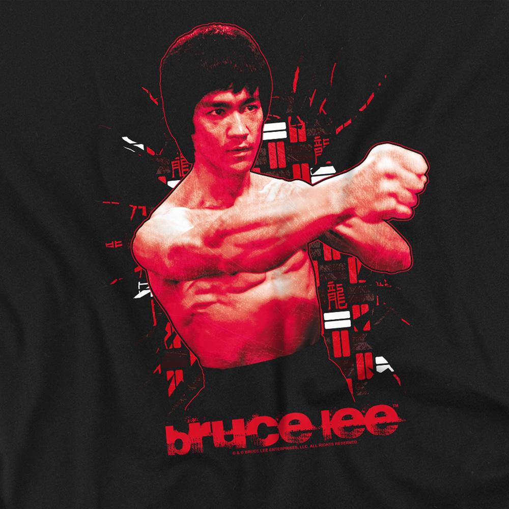 Bruce Lee Unisex Adult The Shattering Fist T-Shirt