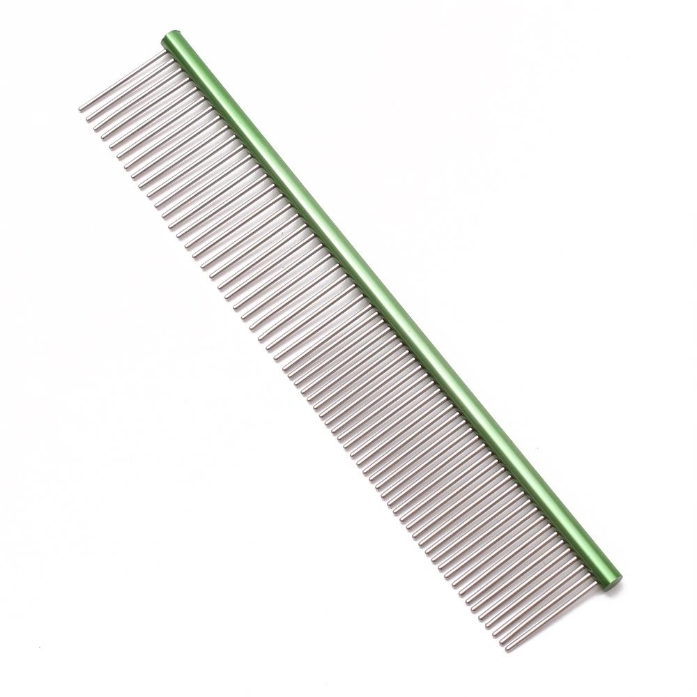 Teddy Dog Detangling Stainless Steel Comb for Grooming Large Dogs