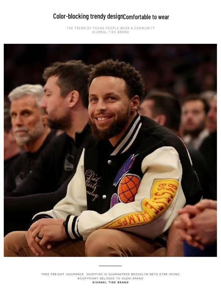 AC Milán Pevná Vyšívaná Kožená Baseballová Bunda