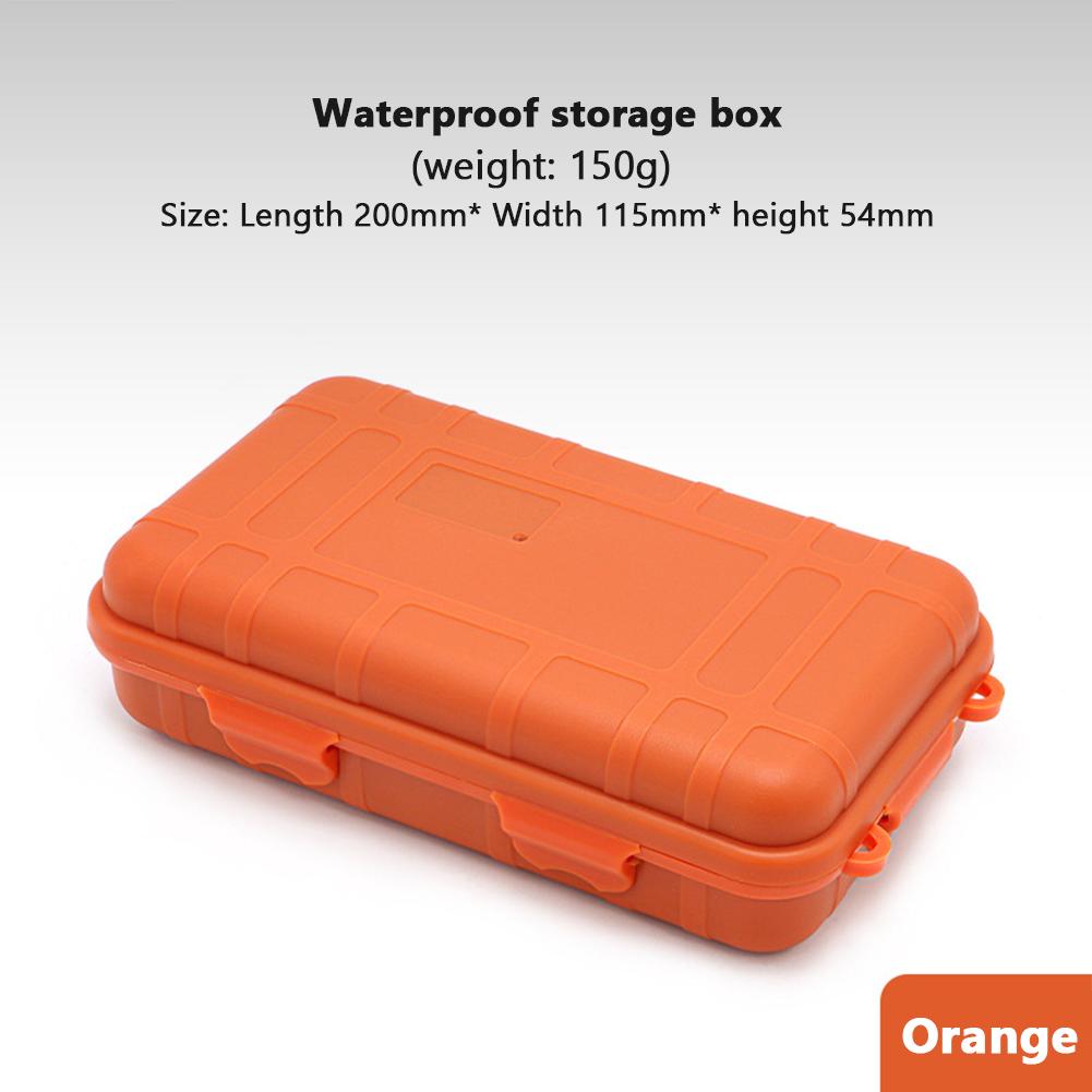 Outdoor PP Enclosure Airtight Survival Case Container Storage Travel Sealed Containers Carry Box For Camping Fishing