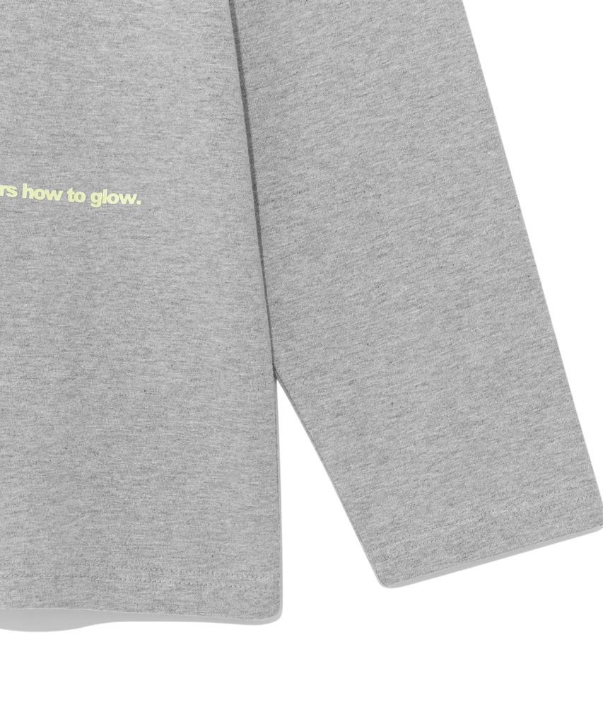 THE COLDEST MOMENT Tcm Bacia Long Sleeve (Melange Gray)