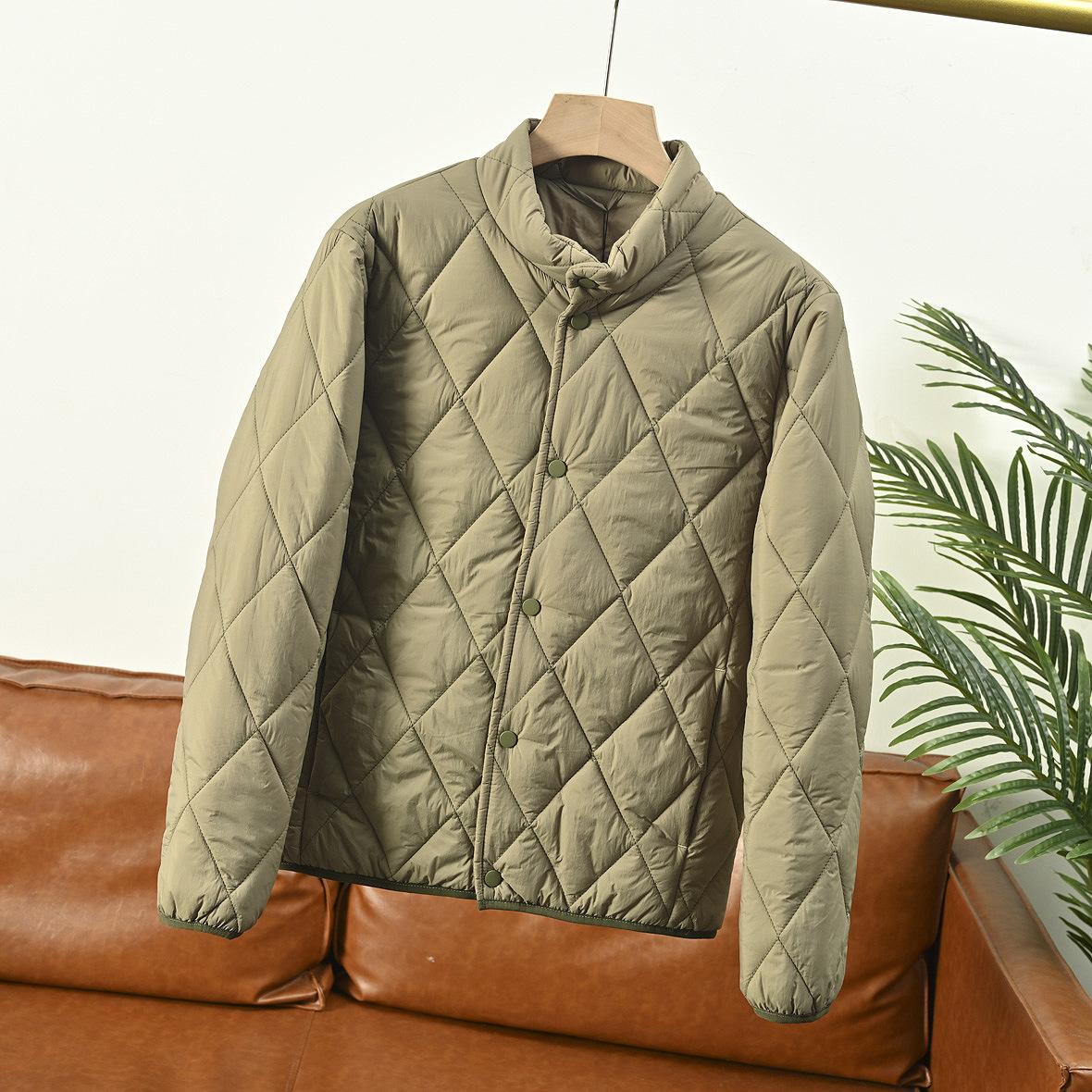 

Теплая легкая водонепроницаемая женская стеганая куртка с воротником-стойкой, хлопковое пальто с бриллиантами, повседневная свободная верхняя одежда большого размера XXL