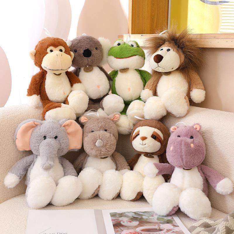 Forest animal series doll cartoon plush puppet child toy birthday gift girl wedding soothing doll